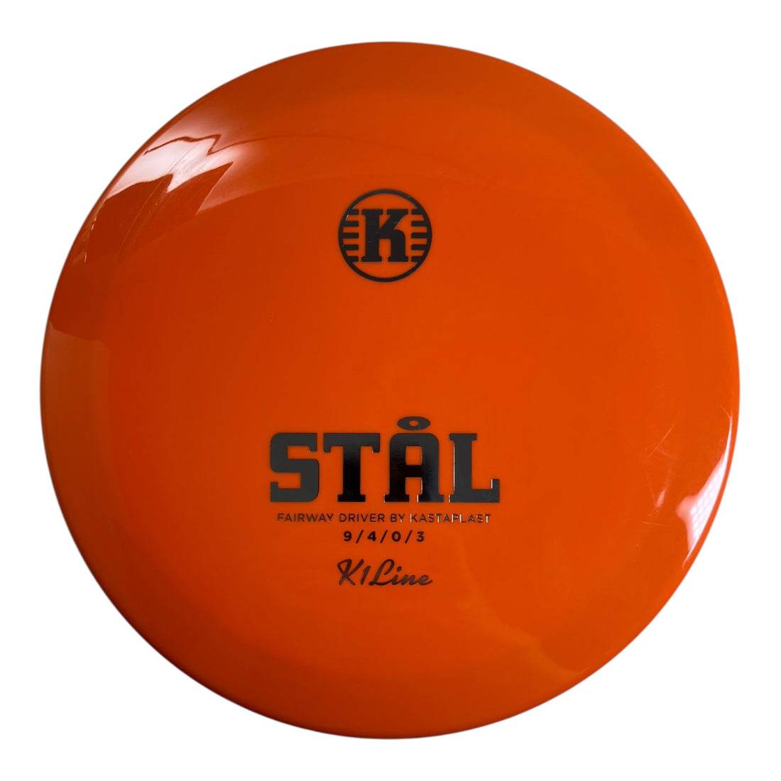 Kastaplast Stål | K1 | Orange/Holo 172g Disc Golf