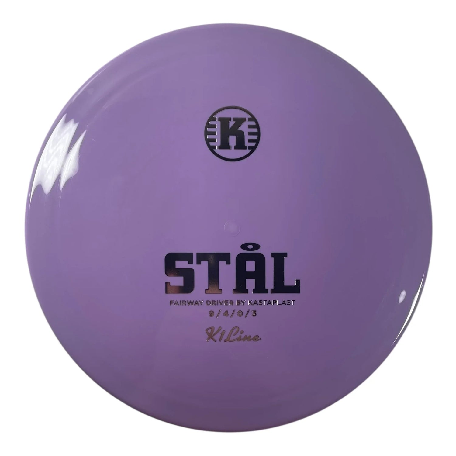 Kastaplast Stål | K1 | Purple/Silver 174g Disc Golf