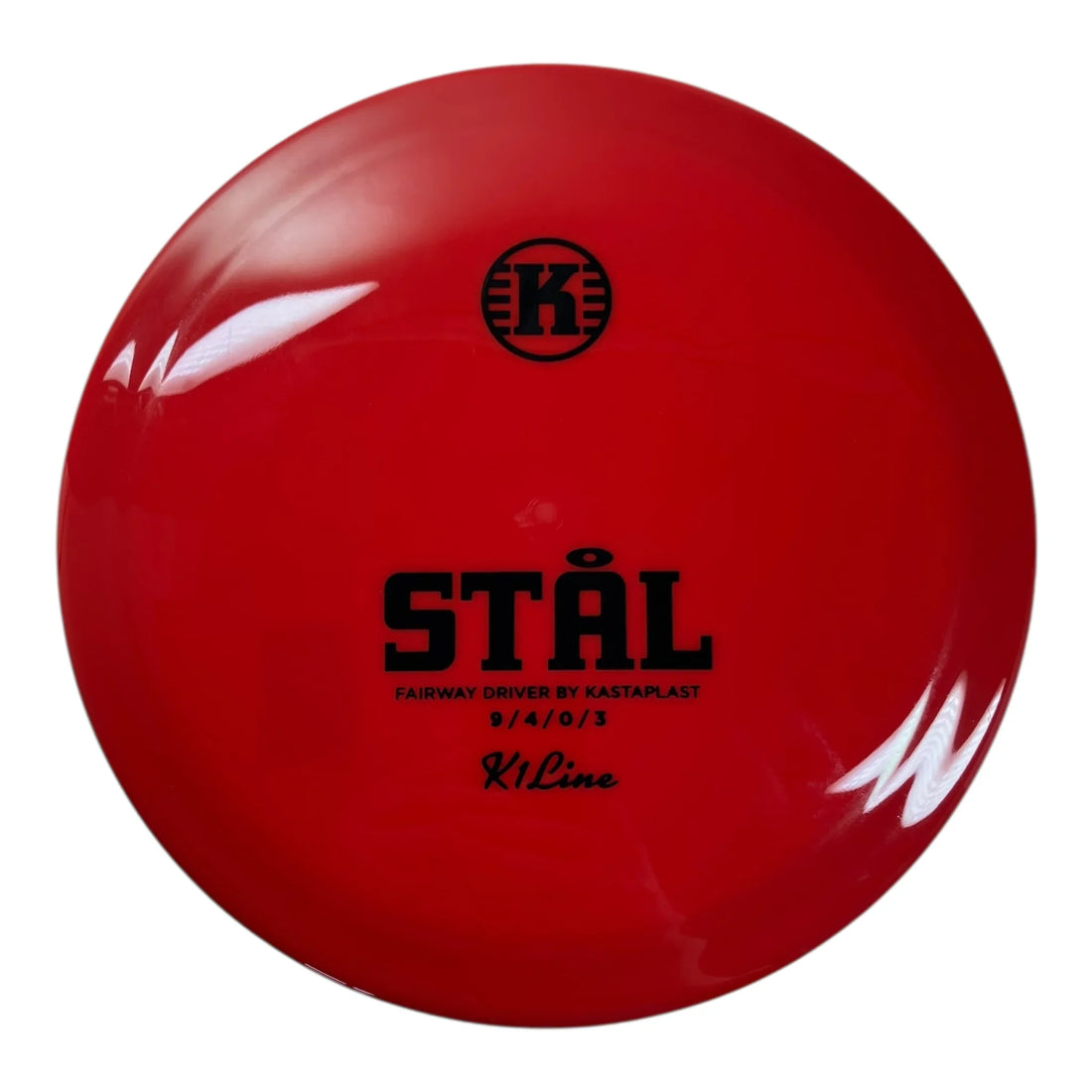 Kastaplast Stål | K1 | Red/Black 174g Disc Golf