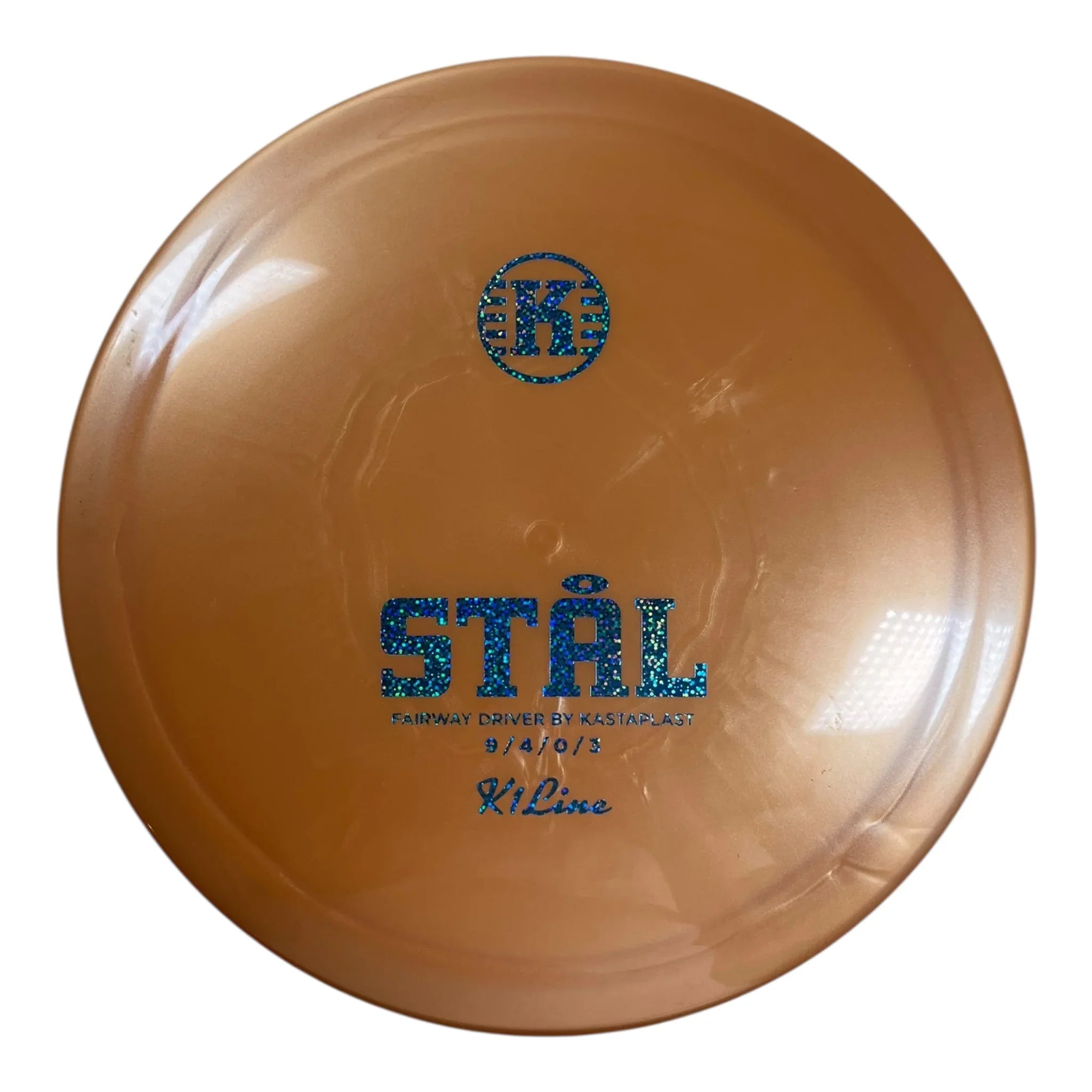 Kastaplast Stål - Used Like New | K1 | Orange/Blue Holo 174g Disc Golf