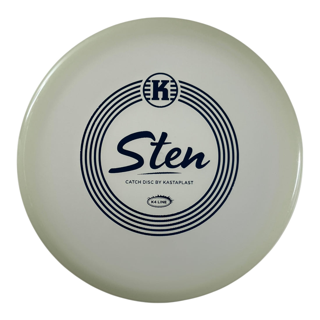 Kastaplast Sten | K4 Glow | Glow/Blue 132-133g Disc Golf