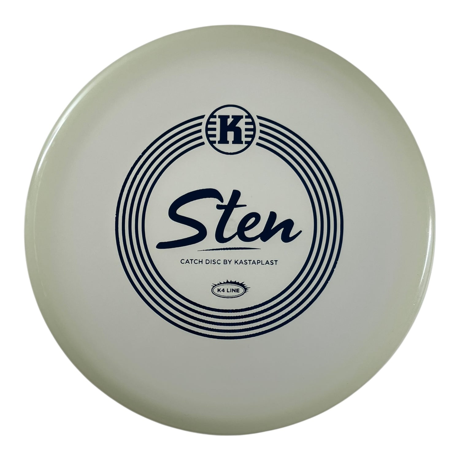 Kastaplast Sten | K4 Glow | Glow/Blue 132-133g Disc Golf