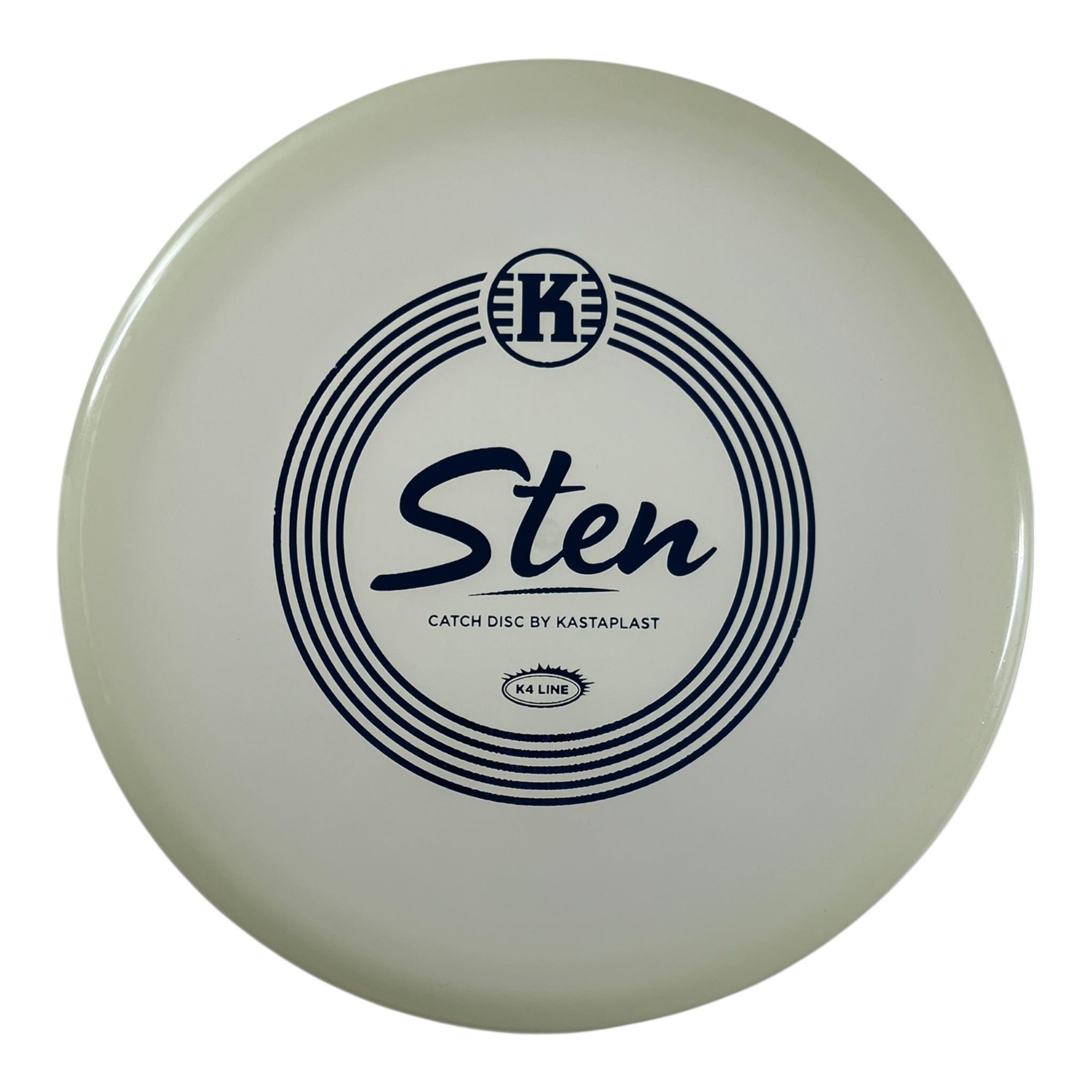 Kastaplast Sten | K4 Glow | Glow/Blue 132-133g Disc Golf
