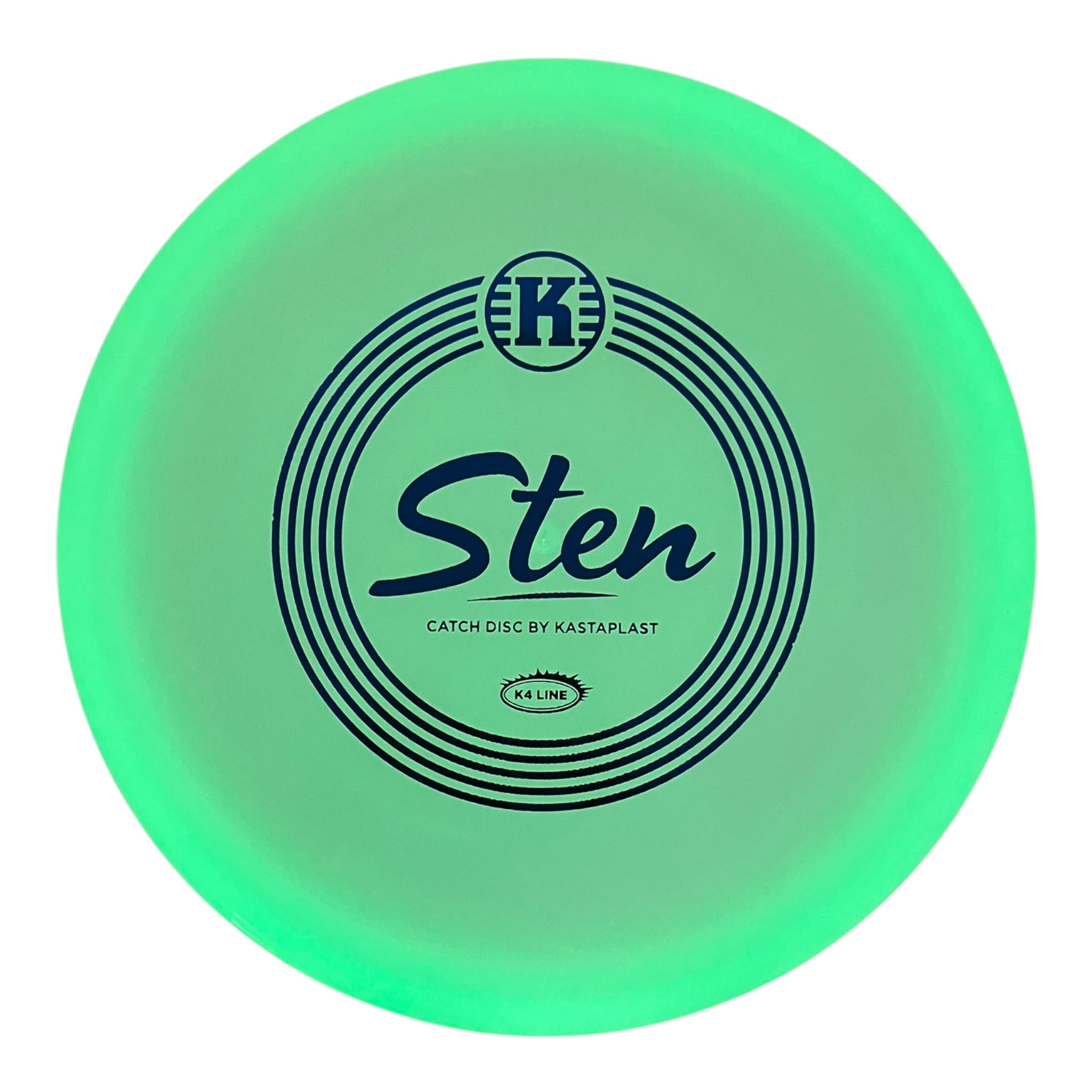 Kastaplast Sten | K4 Glow | Glow/Blue 132-133g Disc Golf