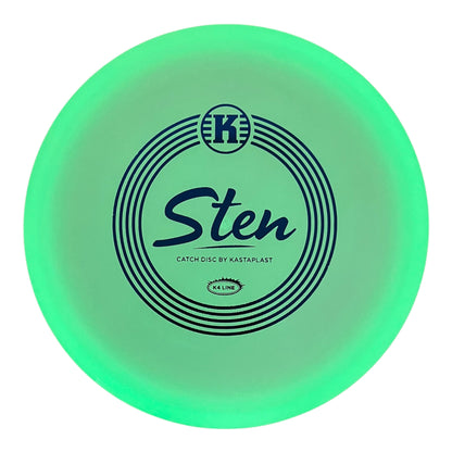 Kastaplast Sten | K4 Glow | Glow/Blue 132-133g Disc Golf