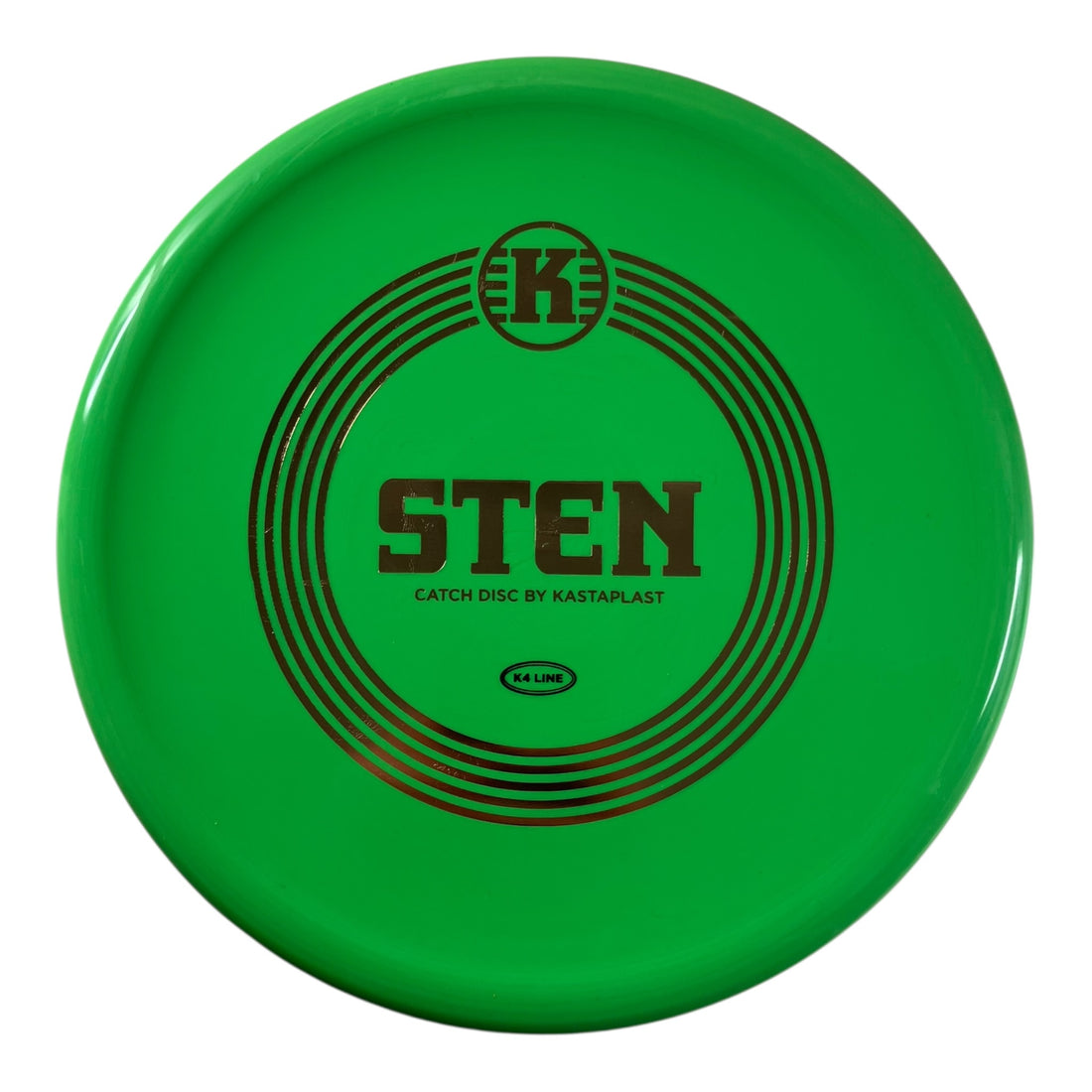 Kastaplast Sten | K4 | Green/Gold 130g Disc Golf
