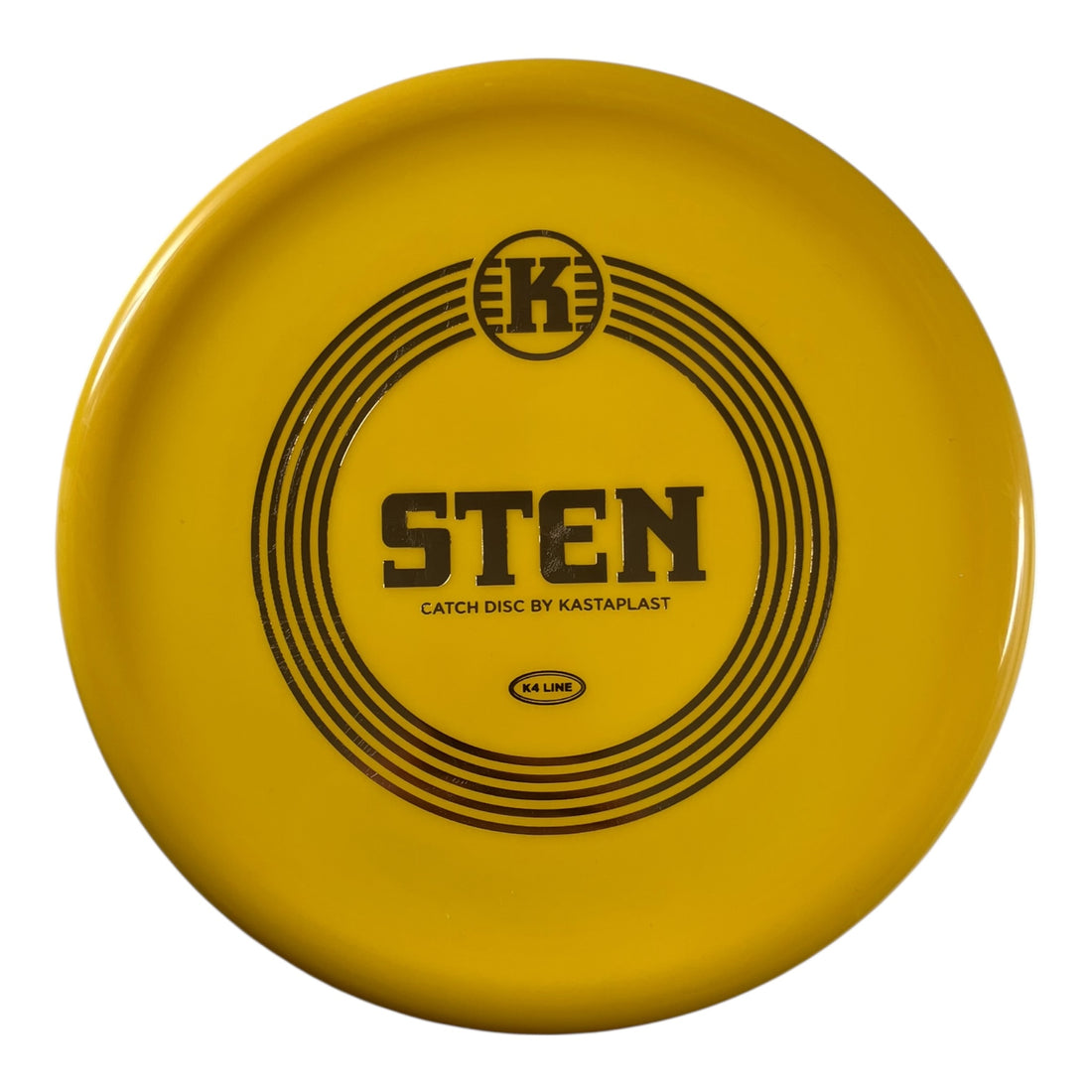 Kastaplast Sten | K4 | Yellow/Gold 131g Disc Golf