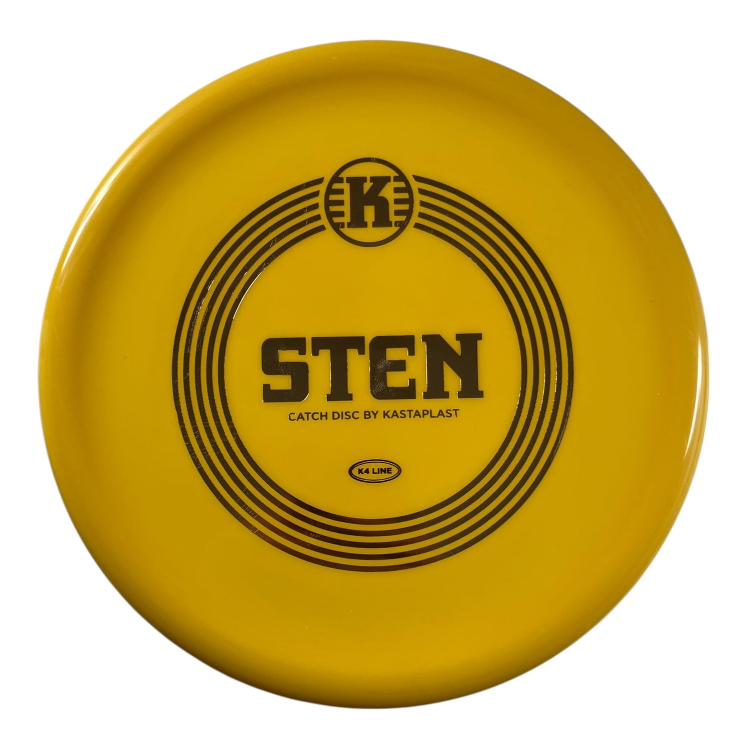 Kastaplast Sten | K4 | Yellow/Gold 131g Disc Golf