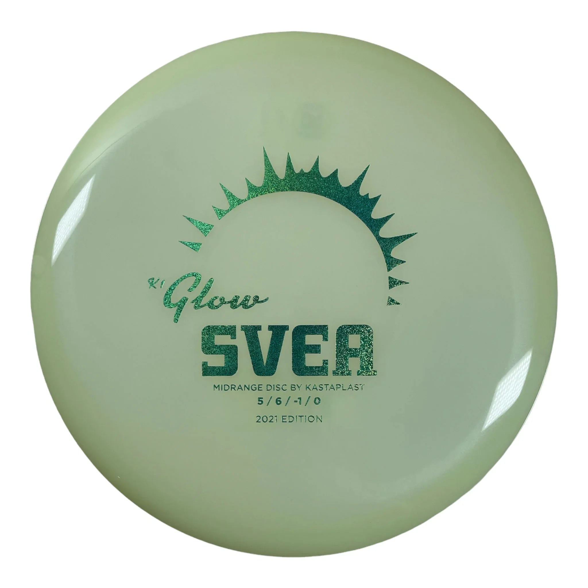 Kastaplast Svea | K1 Glow | Glow/Blue Holo 178 - 179g Disc Golf
