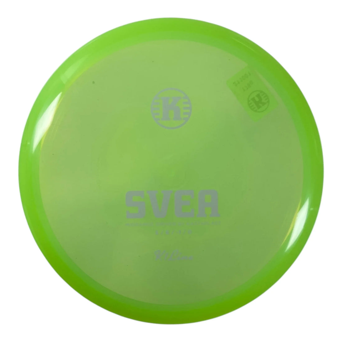 Kastaplast Svea | K1 | Green/White 174-175g Disc Golf