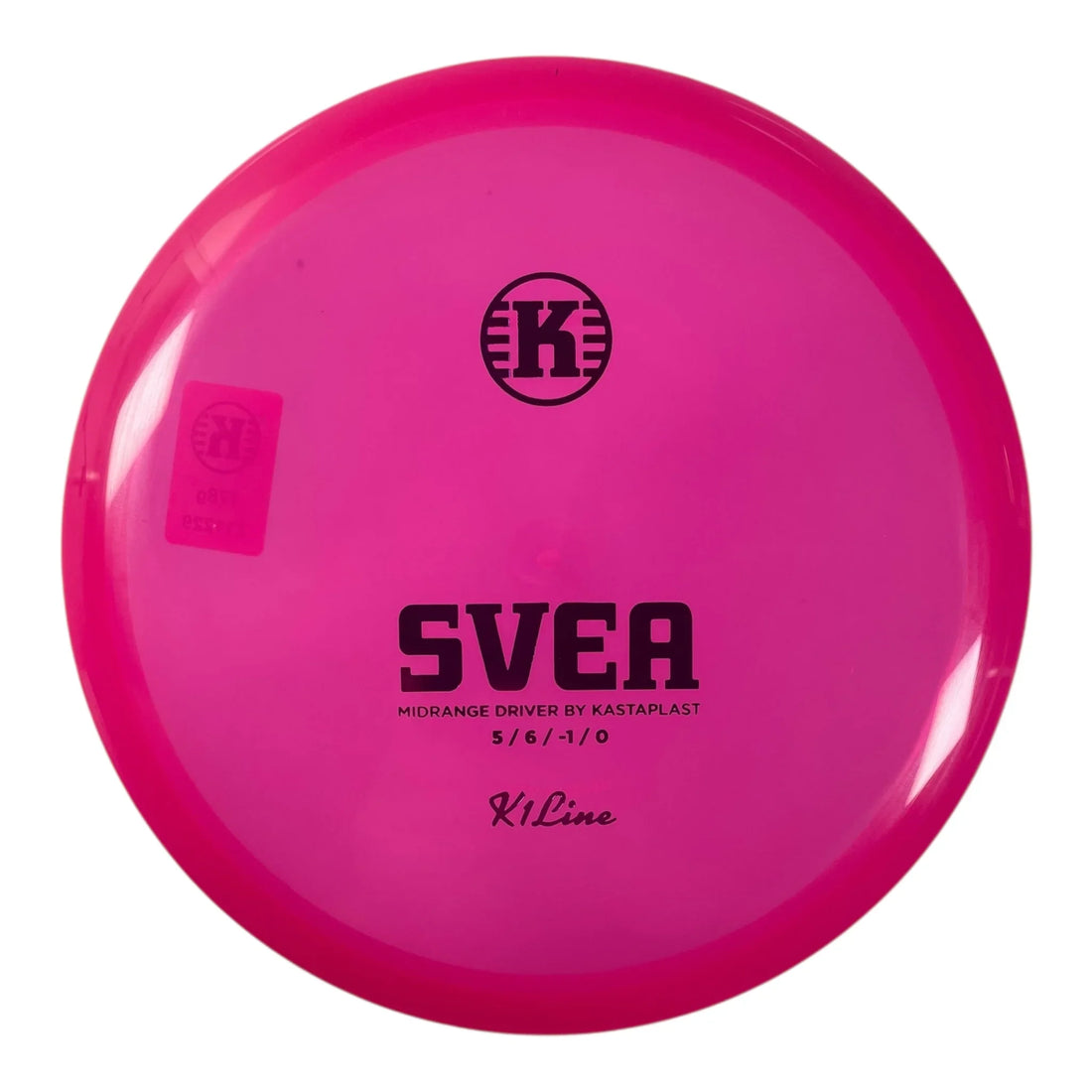 Kastaplast Svea | K1 | Pink/Pink 178g Disc Golf