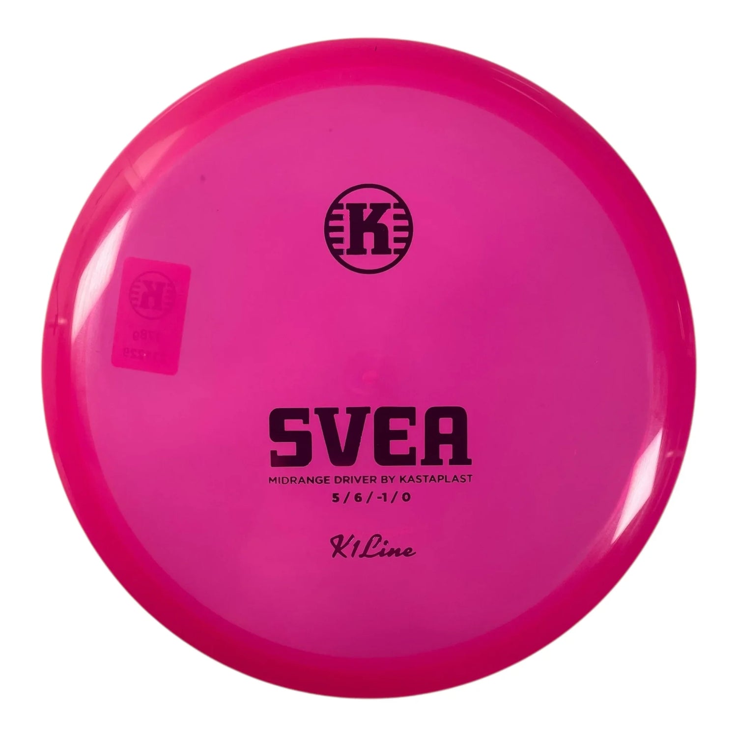 Kastaplast Svea | K1 | Pink/Pink 178g Disc Golf