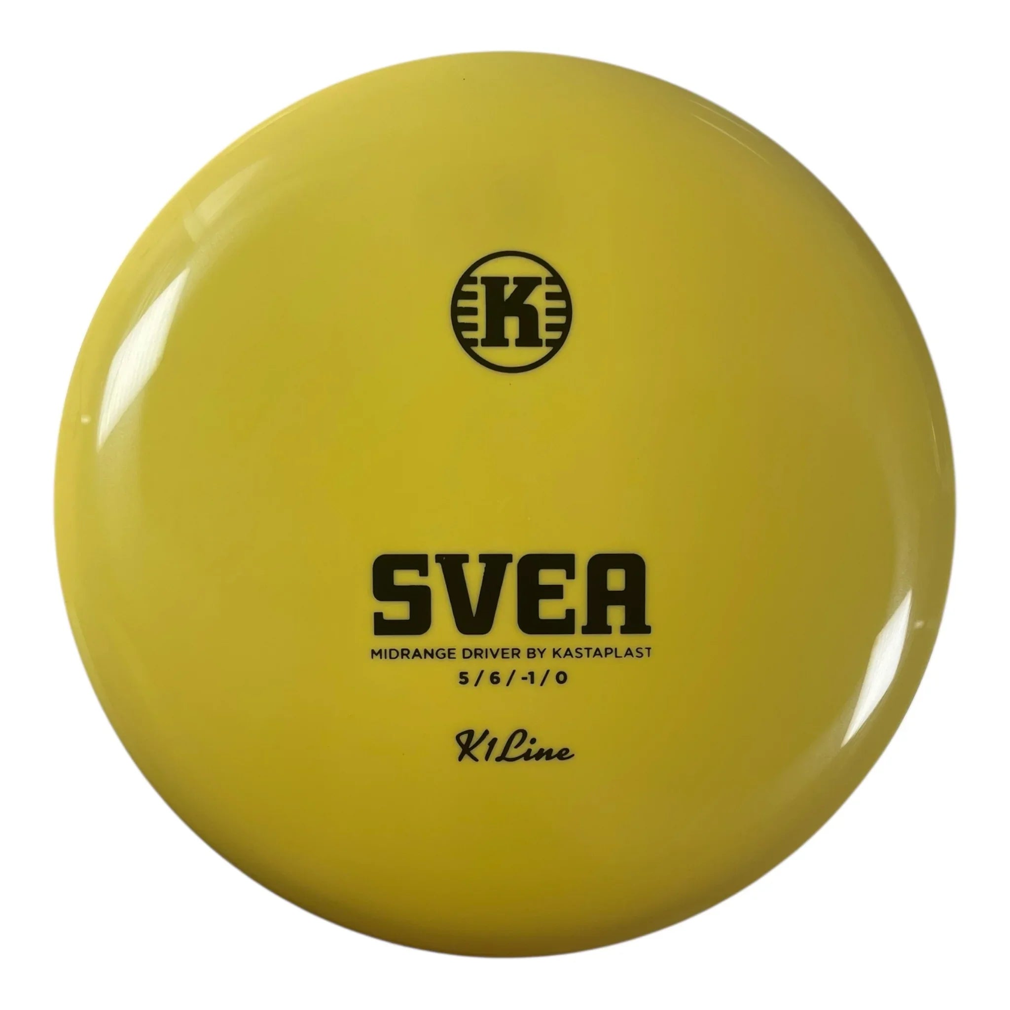 Kastaplast Svea | K1 | Yellow/Black 178-179g Disc Golf