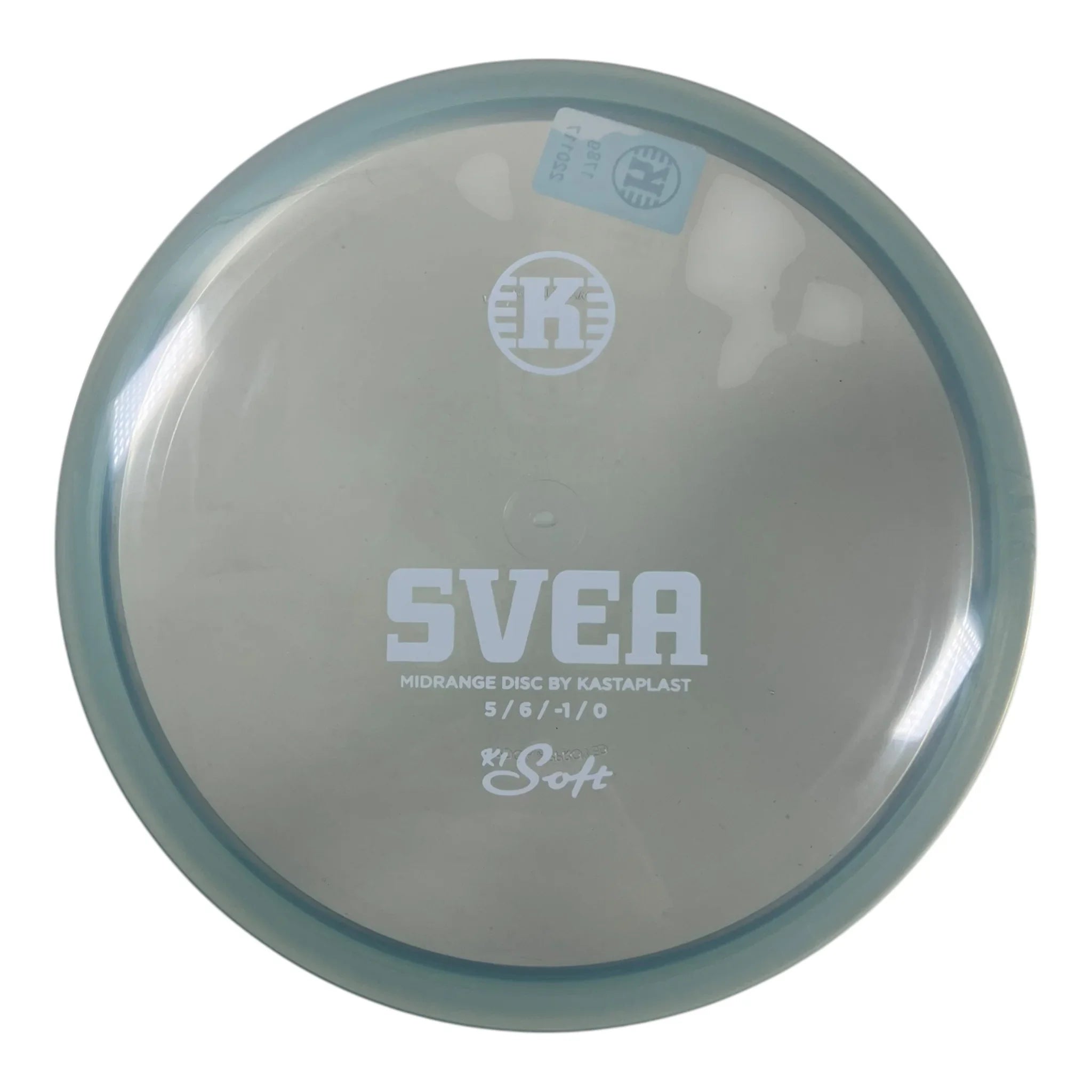 Kastaplast Svea | K1 Soft | Blue/White 178g Disc Golf
