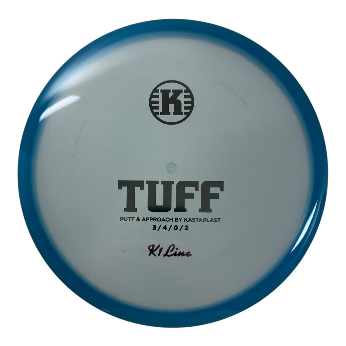 Kastaplast Tuff | K1 | Blue/Silver 176g Disc Golf