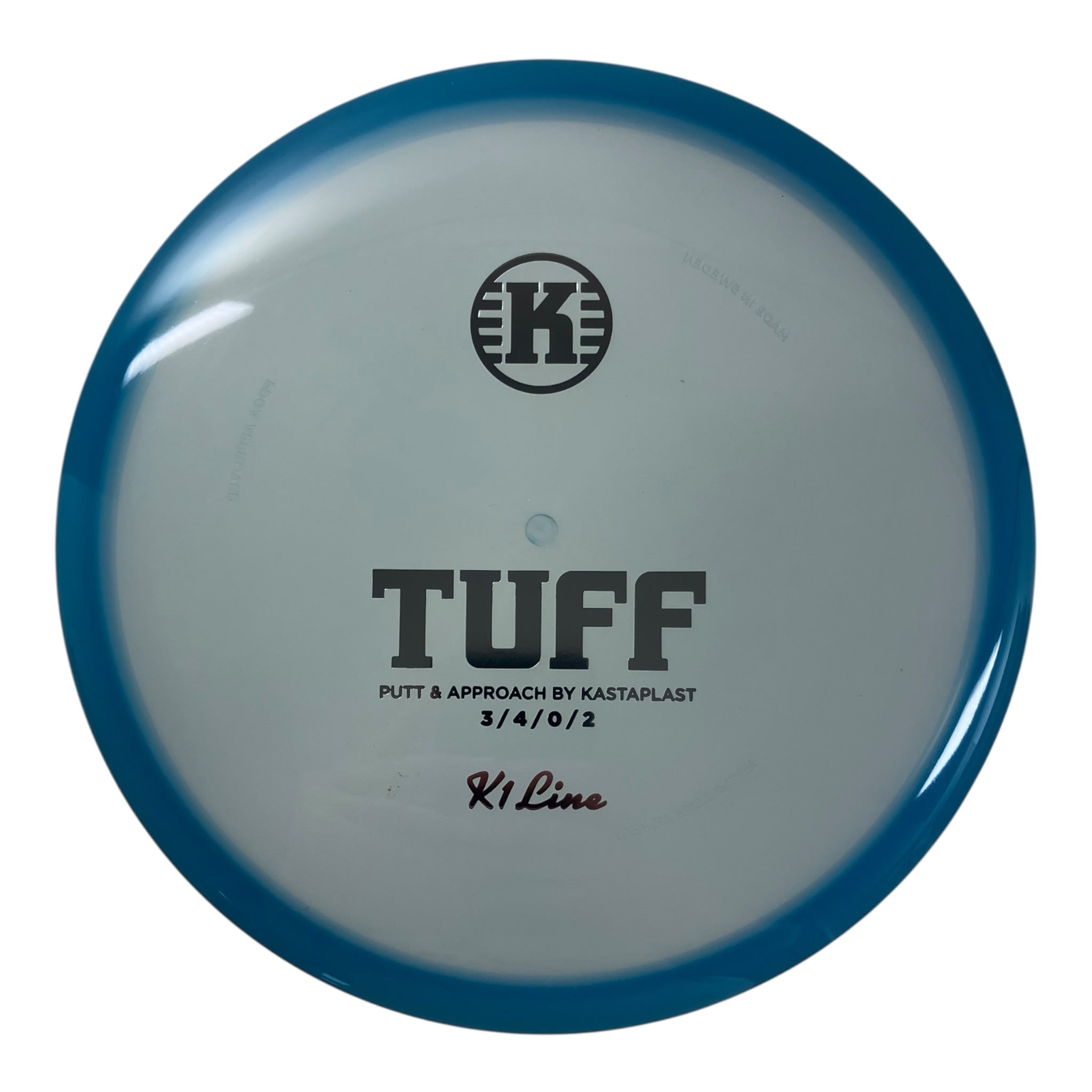 Kastaplast Tuff | K1 | Blue/Silver 176g Disc Golf