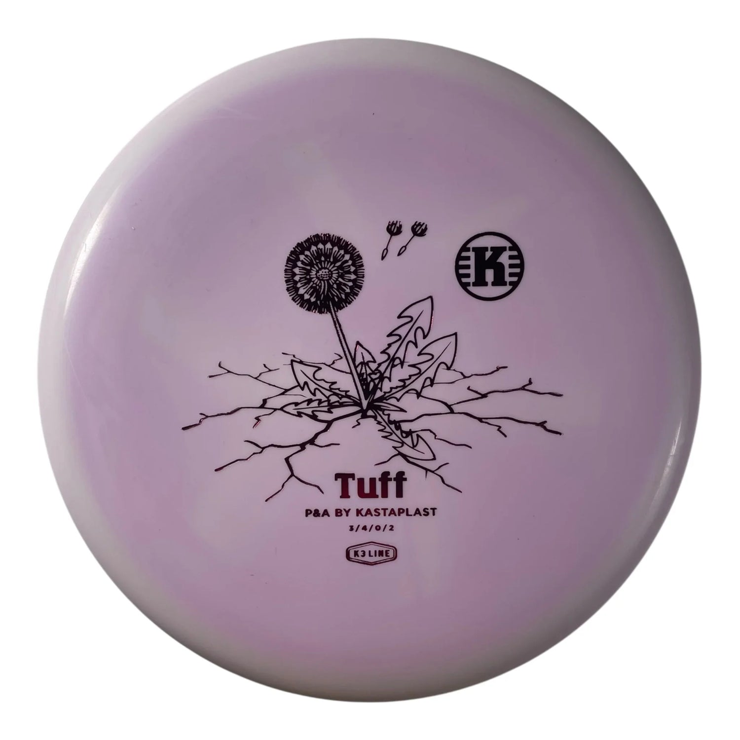 Kastaplast Tuff | K3 | Purple/Red 173g Disc Golf