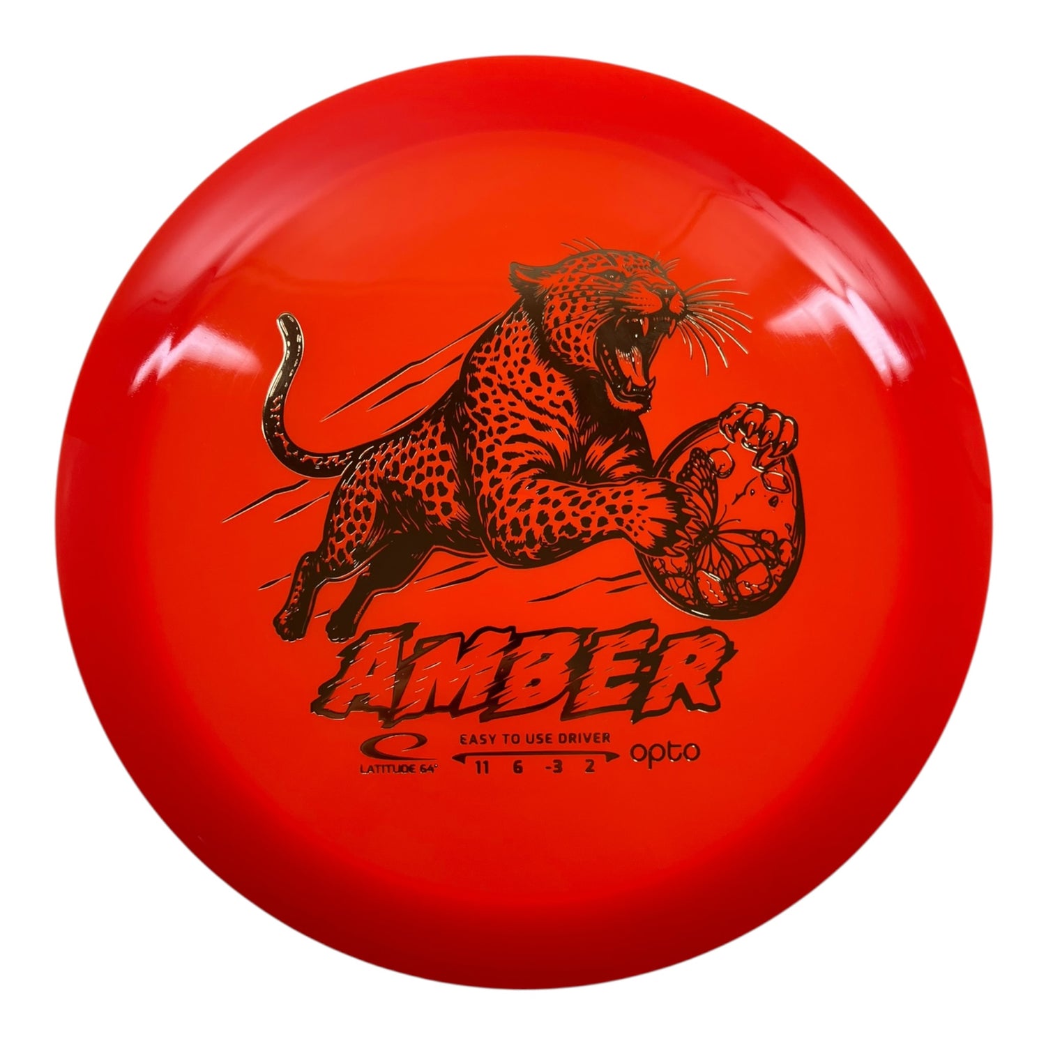 Latitude 64 Amber | Opto | Orange/Gold 159g Disc Golf