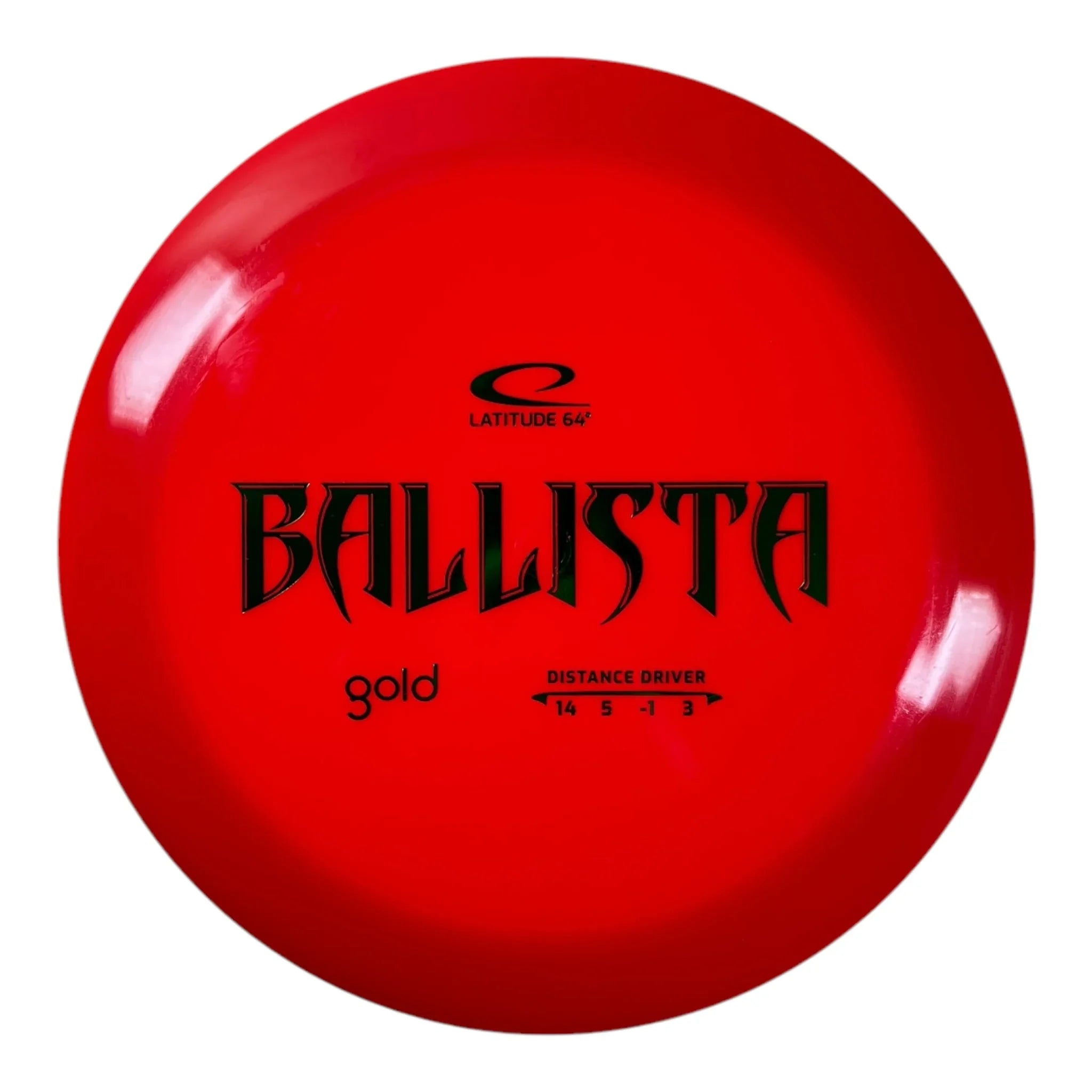 Latitude 64 Ballista | Gold | Red/Green 174g Disc Golf