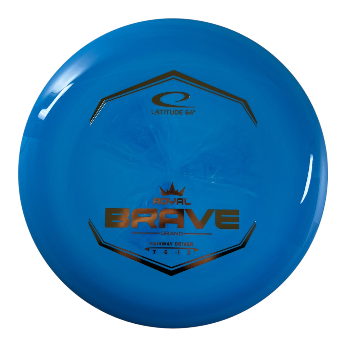 Latitude 64 Brave | Royal Grand | Blue/Gold 174g Disc Golf