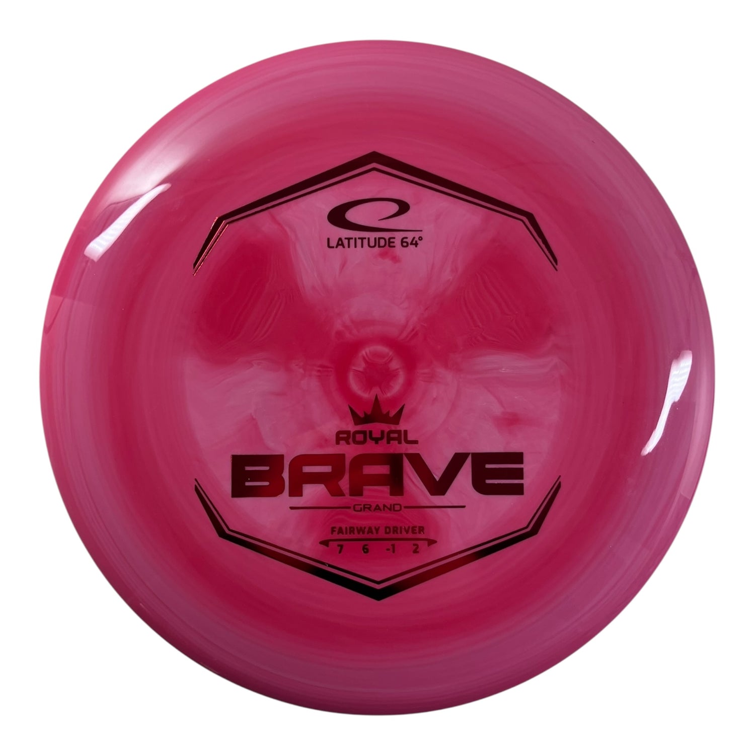 Latitude 64 Brave | Royal Grand | Red/Red 173g Disc Golf