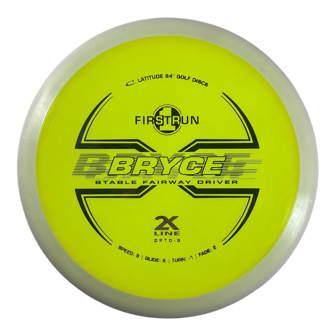 Latitude 64 Bryce | 2K Opto-G | Yellow/Silver 173g (First Run) Disc Golf