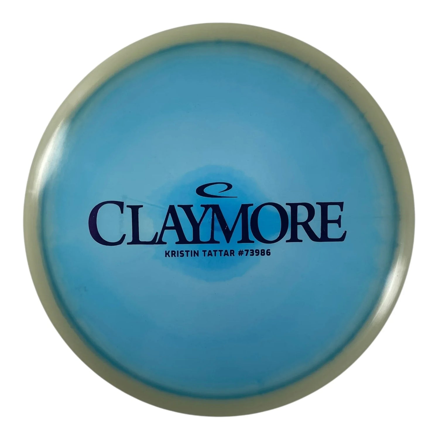 Latitude 64 Claymore | Opto Moonshine Orbit | Blue/Pink 177g (Kristin Tattar) Disc Golf