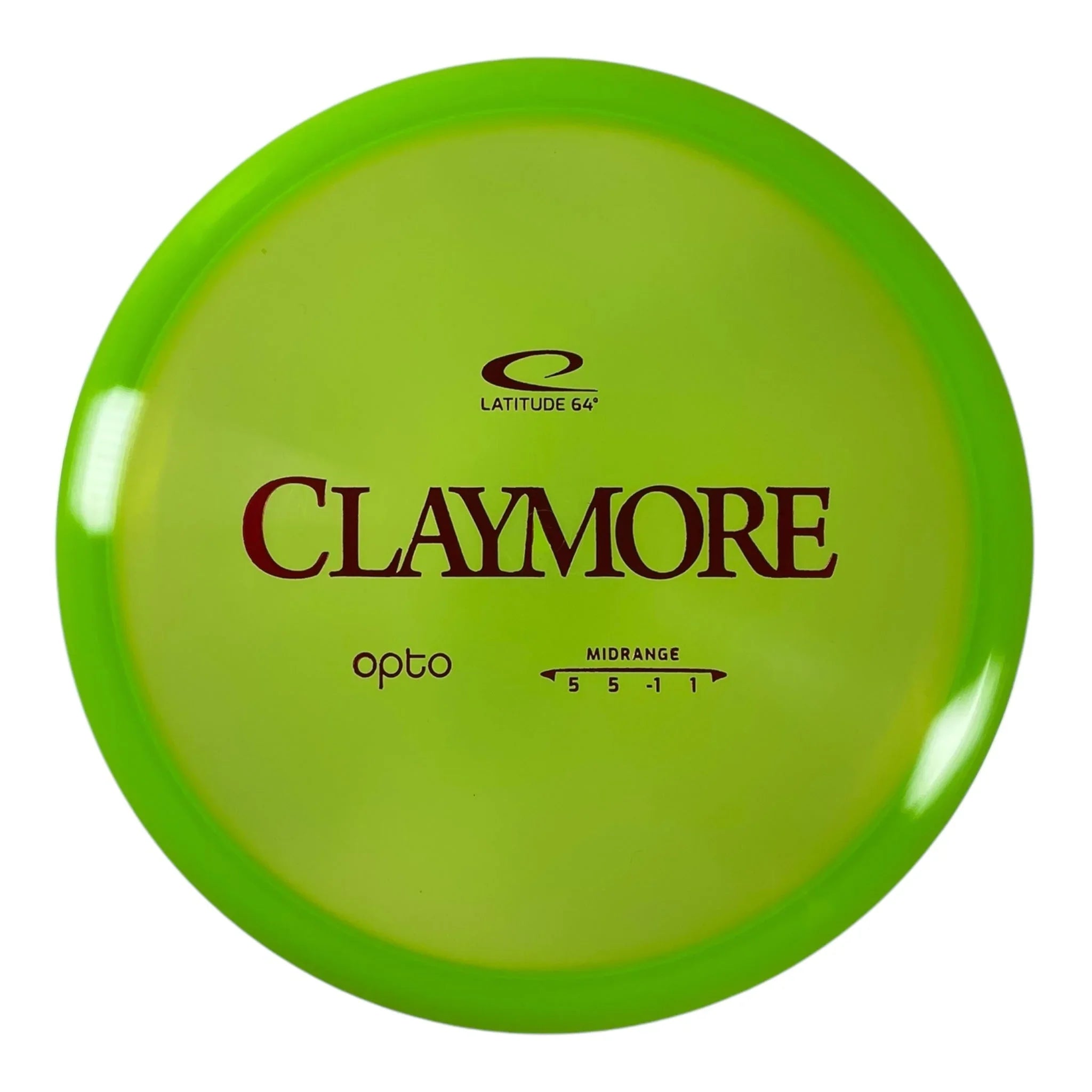 Latitude 64 Claymore | Opto | Green/Red 177g Disc Golf