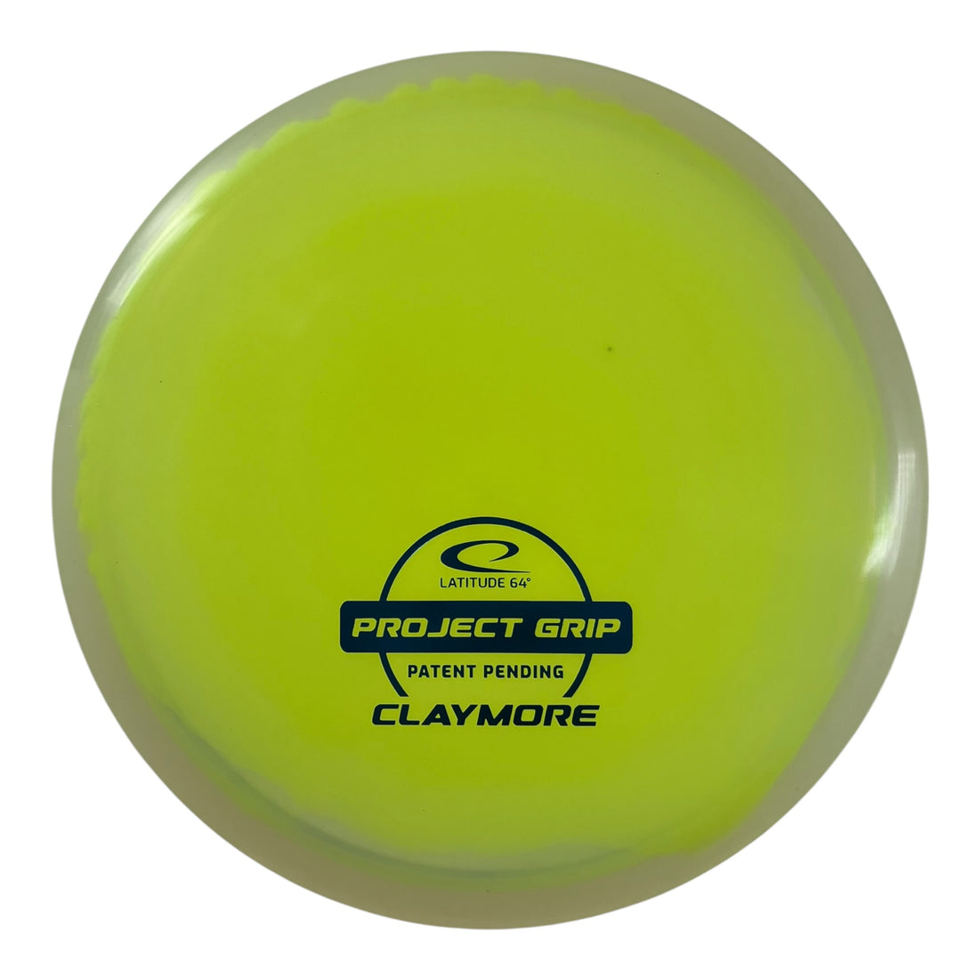 Latitude 64 Claymore | Project Grip | Yellow/Blue 176g (Patent Pending) Disc Golf