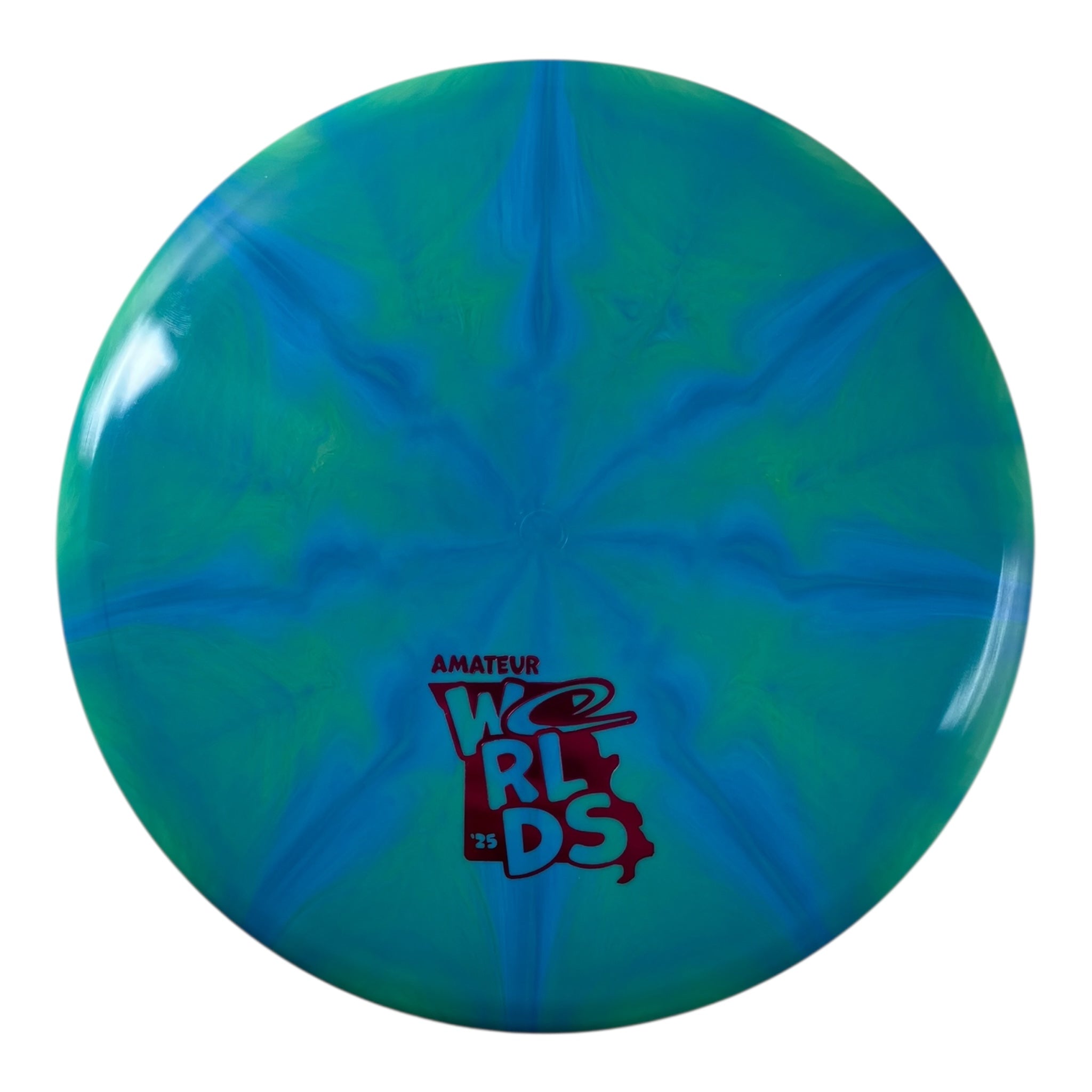 Latitude 64 Claymore - Used Like New | Gold-Ice Burst | Teal/Red 180g (AM worlds 2025) Disc Golf