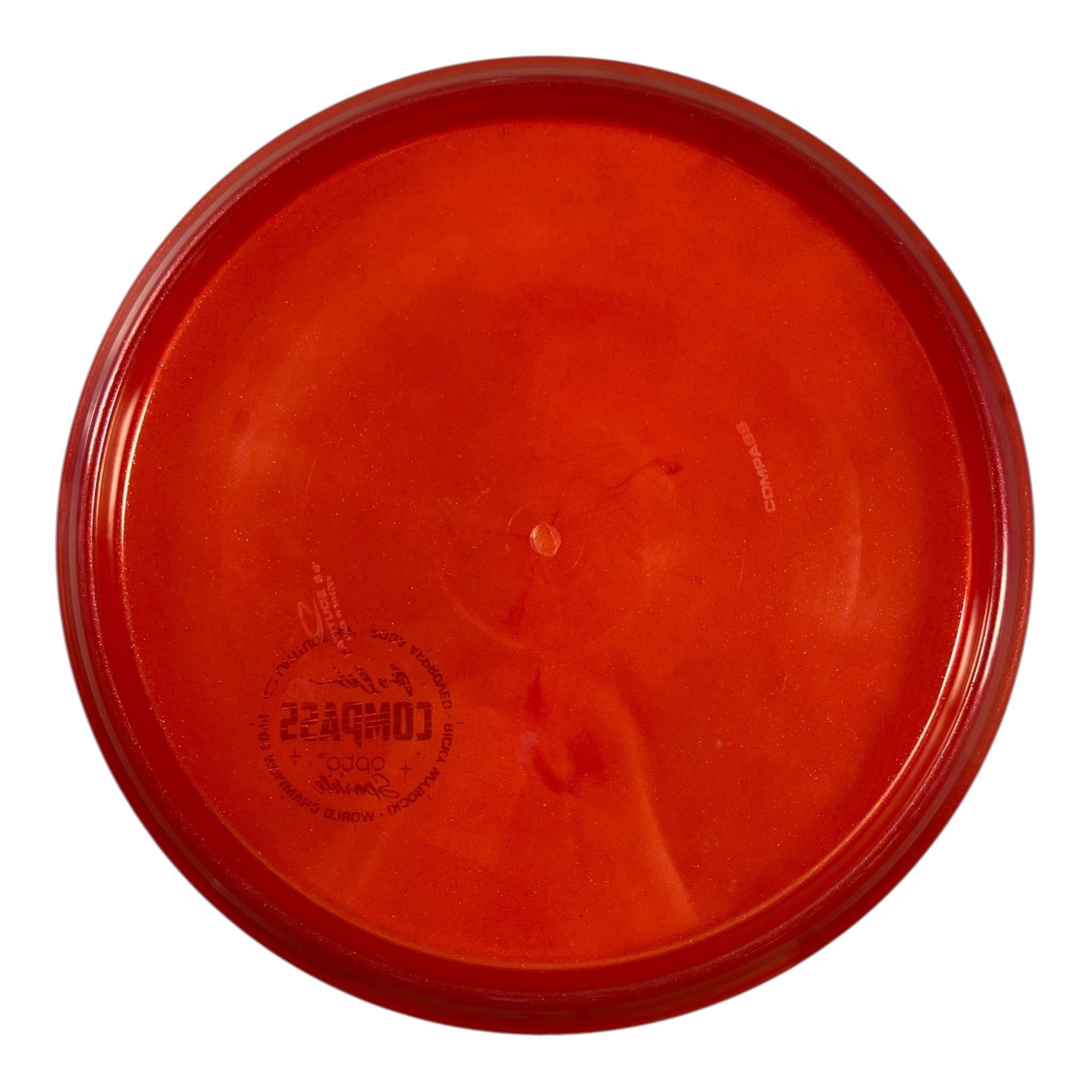 Latitude 64 Compass - Used Like New | Opto Sparkle | Orange/Holo 177g (Ricky Wysocki) Disc Golf