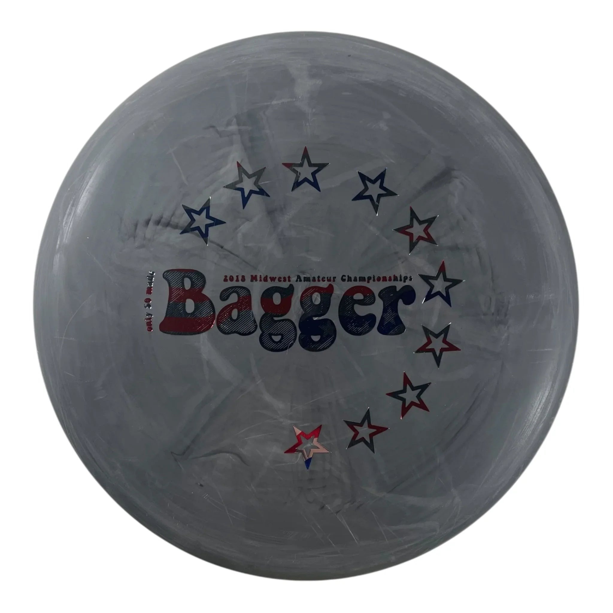 Latitude 64 Dagger - Midwest Amateur Championships | Zero Medium | Grey/Pink 174g (Only 50 Made) Disc Golf