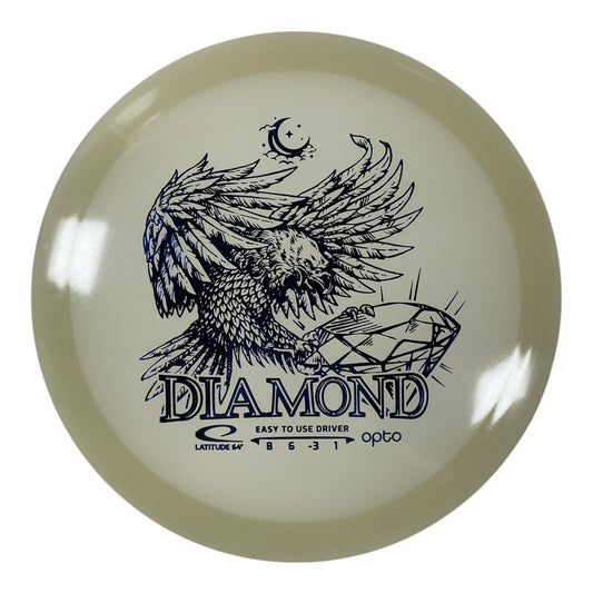 Latitude 64 Diamond | Opto Moonshine | Glow/Blue 157 - 159g Disc Golf