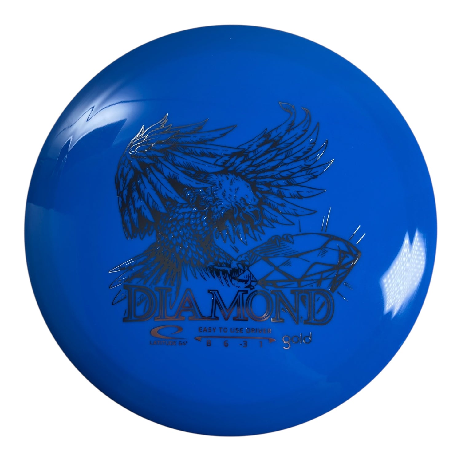 Latitude 64 Diamond | Gold | Blue/Holo 159g Disc Golf
