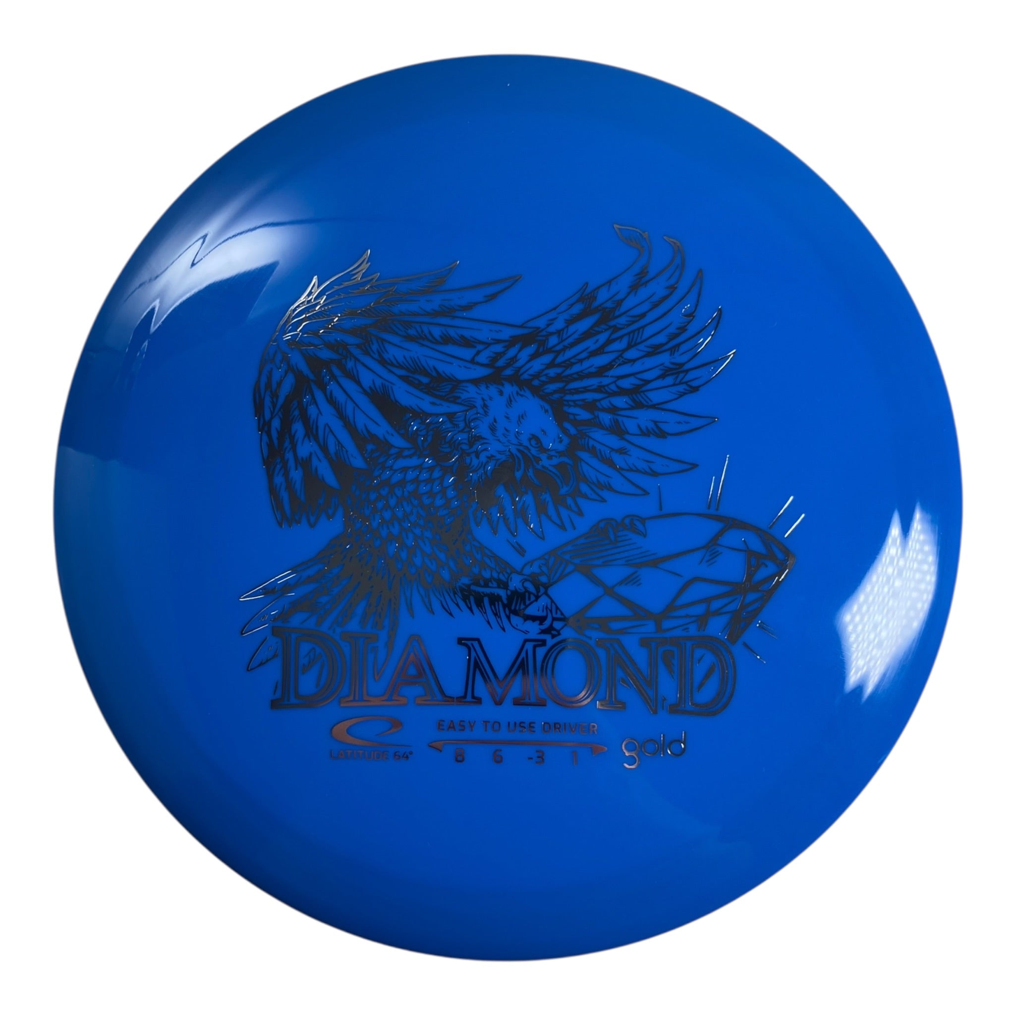 Latitude 64 Diamond | Gold | Blue/Holo 159g Disc Golf