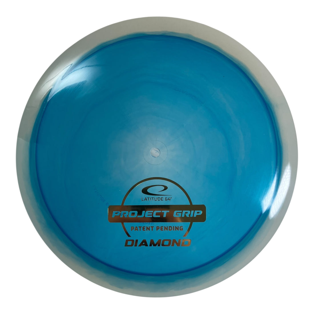 Latitude 64 Diamond | Project Grip | Blue/Gold 164g (Patent Pending) Disc Golf