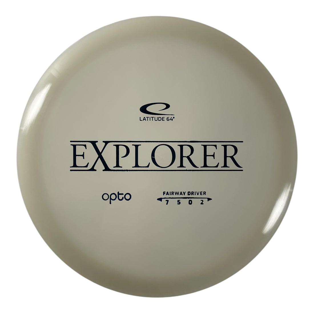 Latitude 64 Explorer | Opto | White/Blue 173-174g Disc Golf