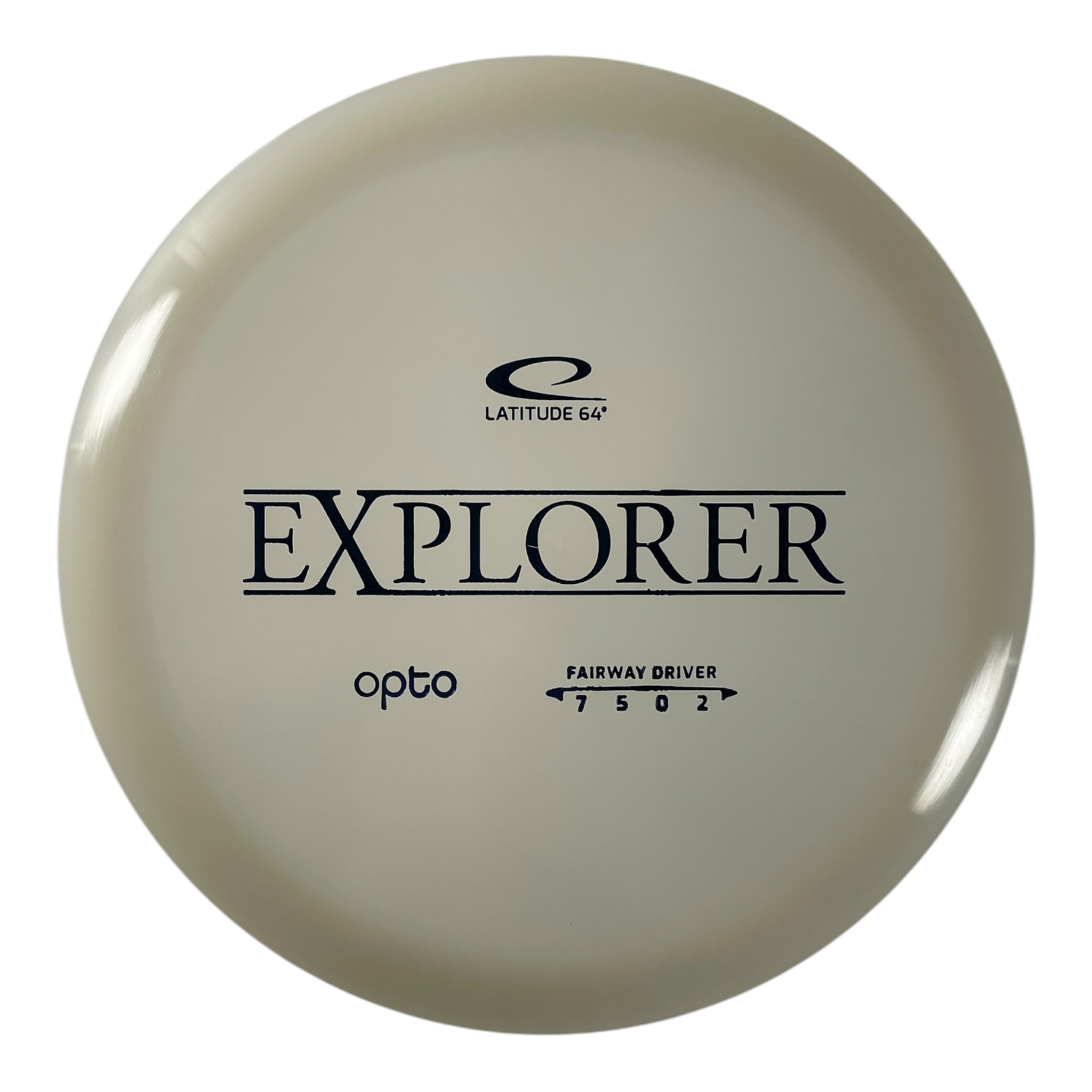 Latitude 64 Explorer | Opto | White/Blue 173-174g Disc Golf