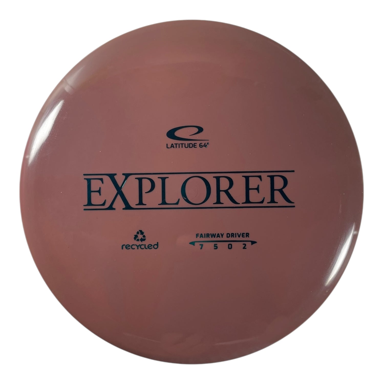 Latitude 64 Explorer | Recycled | Brown/Teal 173g Disc Golf