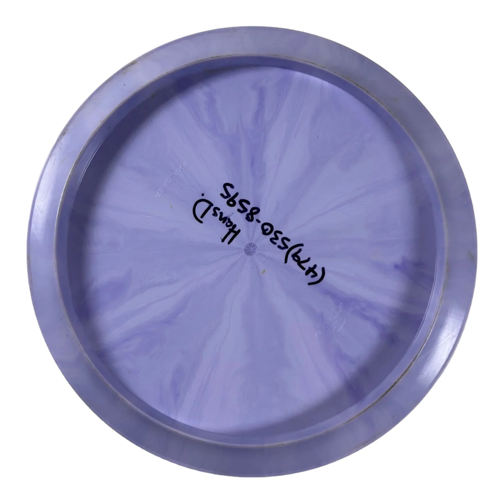 Latitude 64 Explorer | Fuzion Burst | Purple/Blue 173g (Used Great) Disc Golf