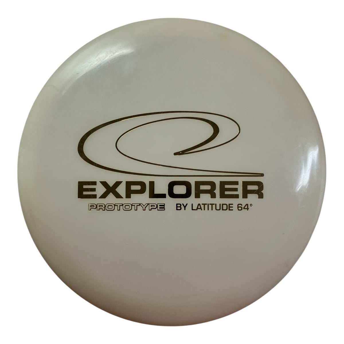 Latitude 64 Explorer - Used Excellent | Opto | White/Gold 170g (Prototype) Disc Golf