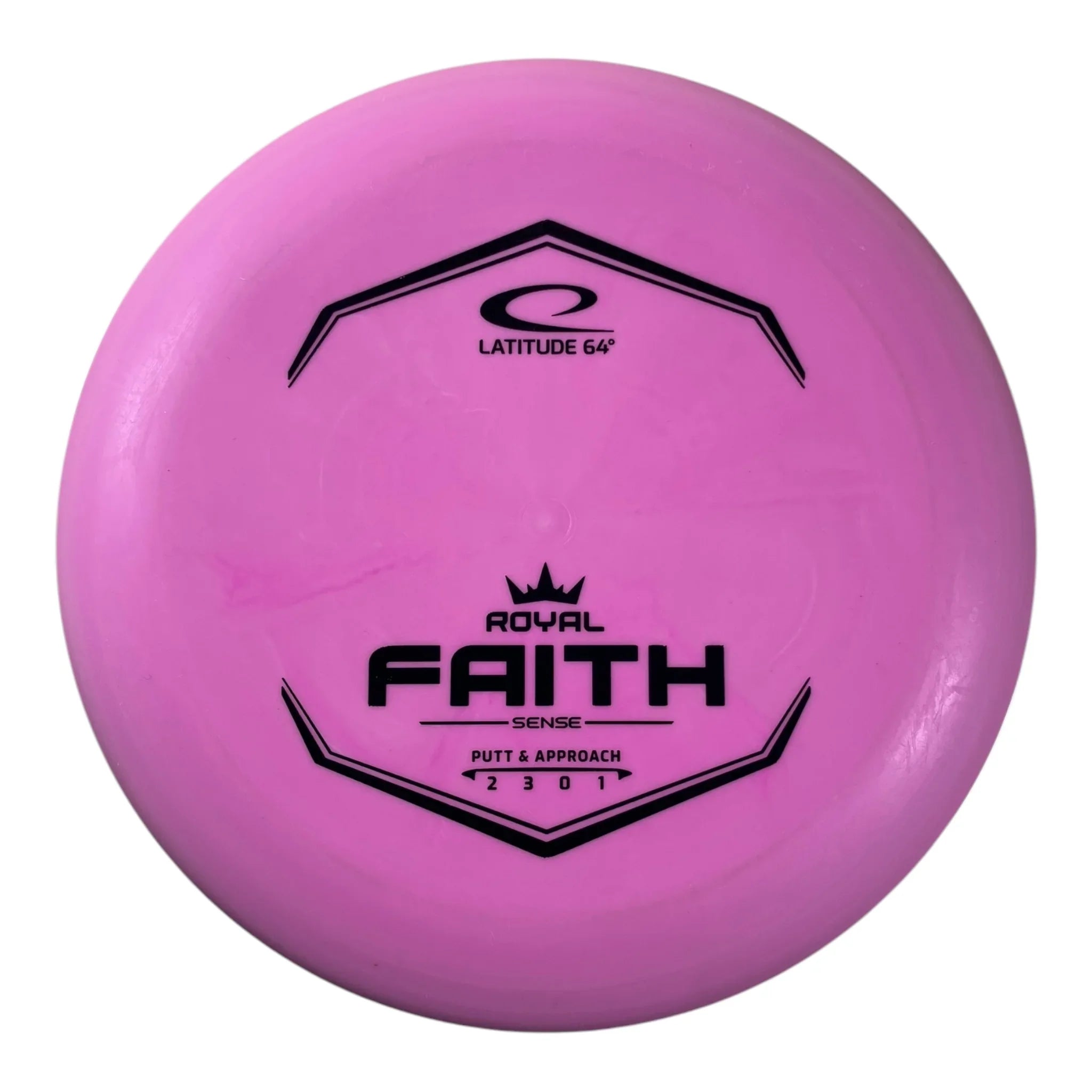 Latitude 64 Faith | Royal Sense | Pink/Black 176g Disc Golf