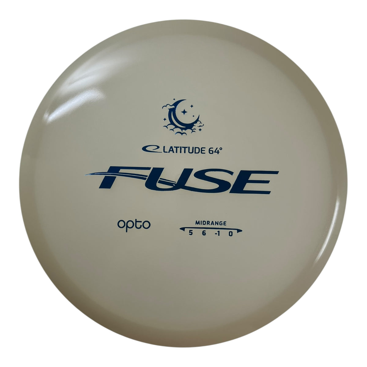 Latitude 64 Fuse | Opto Moonshine | Glow/Blue 179g Disc Golf