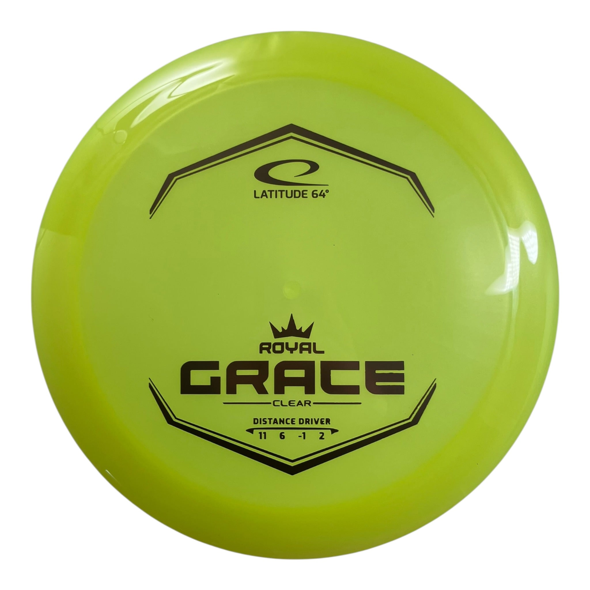 Latitude 64 Grace | Royal Clear | Yellow/Gold 174g Disc Golf