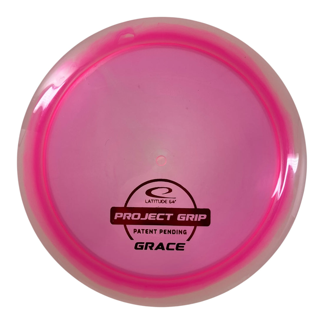 Latitude 64 Grace | Project Grip | Pink/Red 172-173 (Patent Pending) Disc Golf