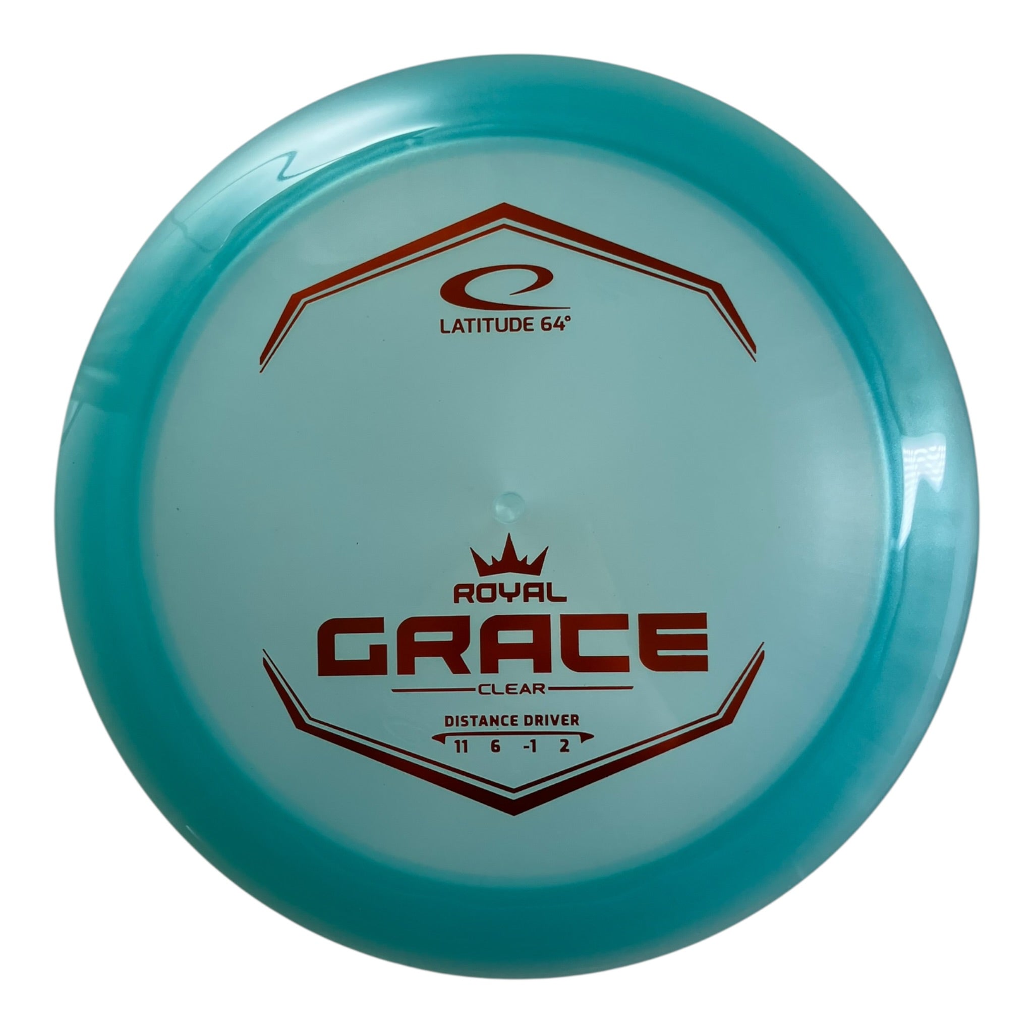 Latitude 64 Grace | Royal Clear | Blue/Bronze 173g Disc Golf