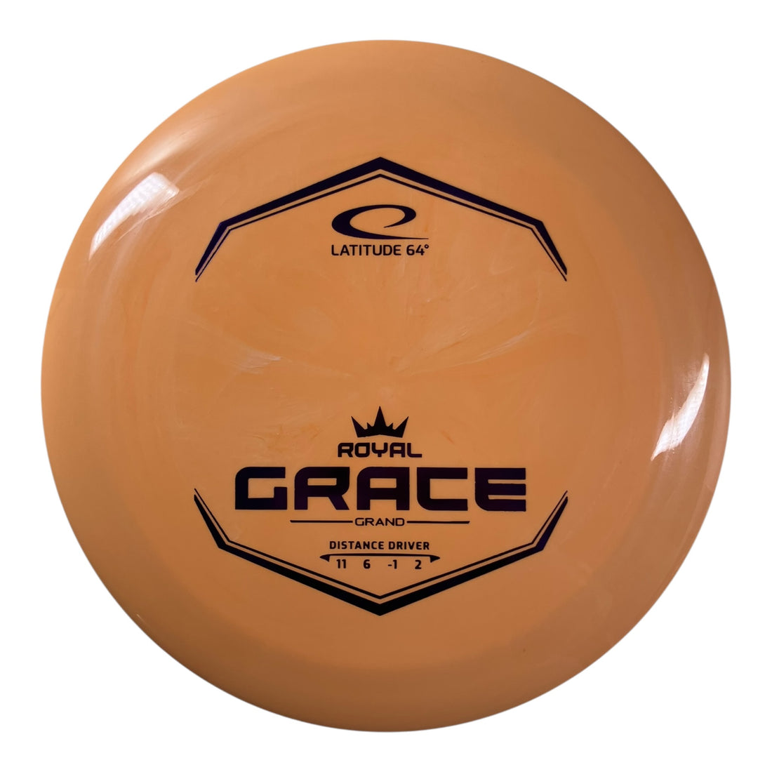 Latitude 64 Grace | Royal Grand | Orange/Purple 169g Disc Golf