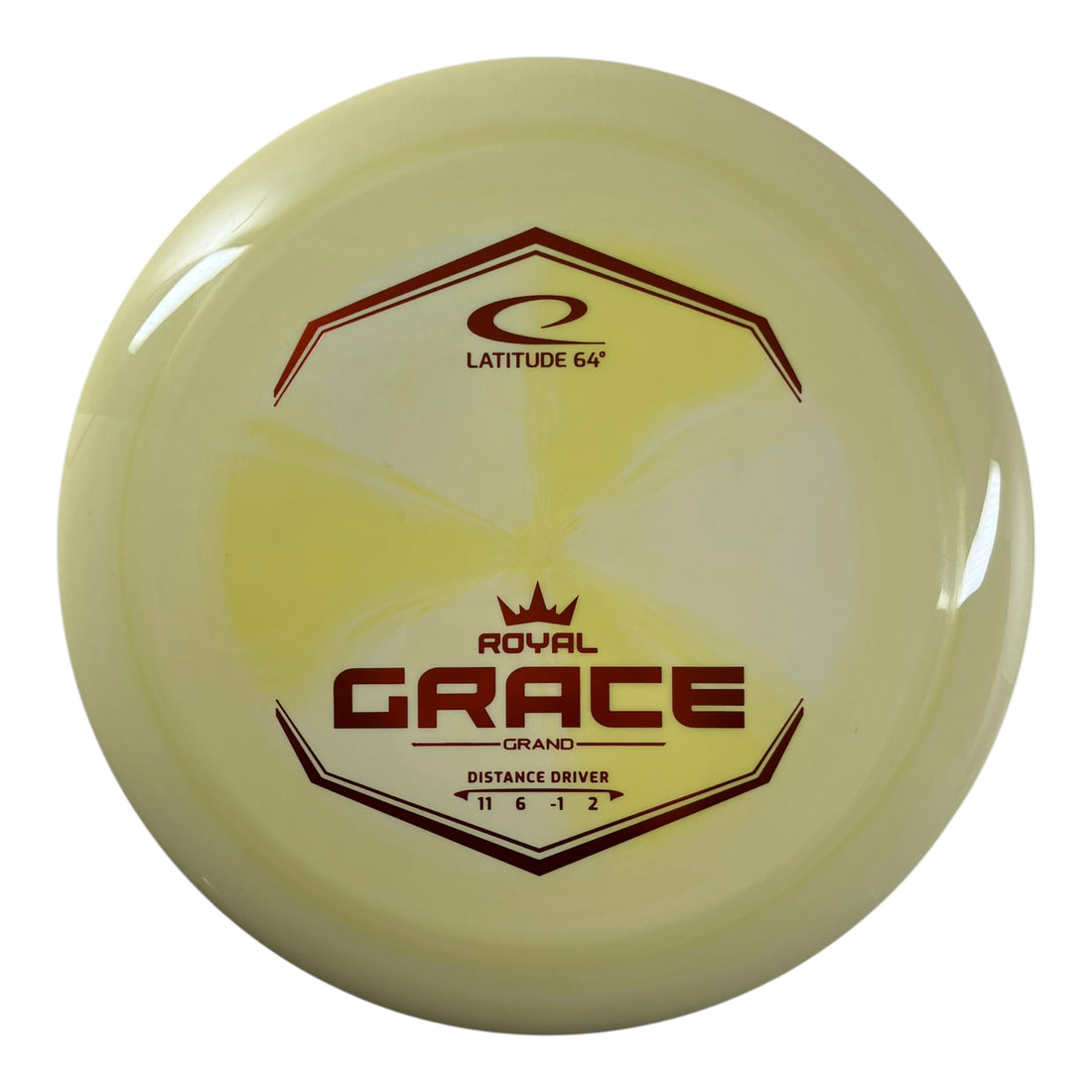 Latitude 64 Grace | Royal Grand | Yellow/Bronze 174g Disc Golf