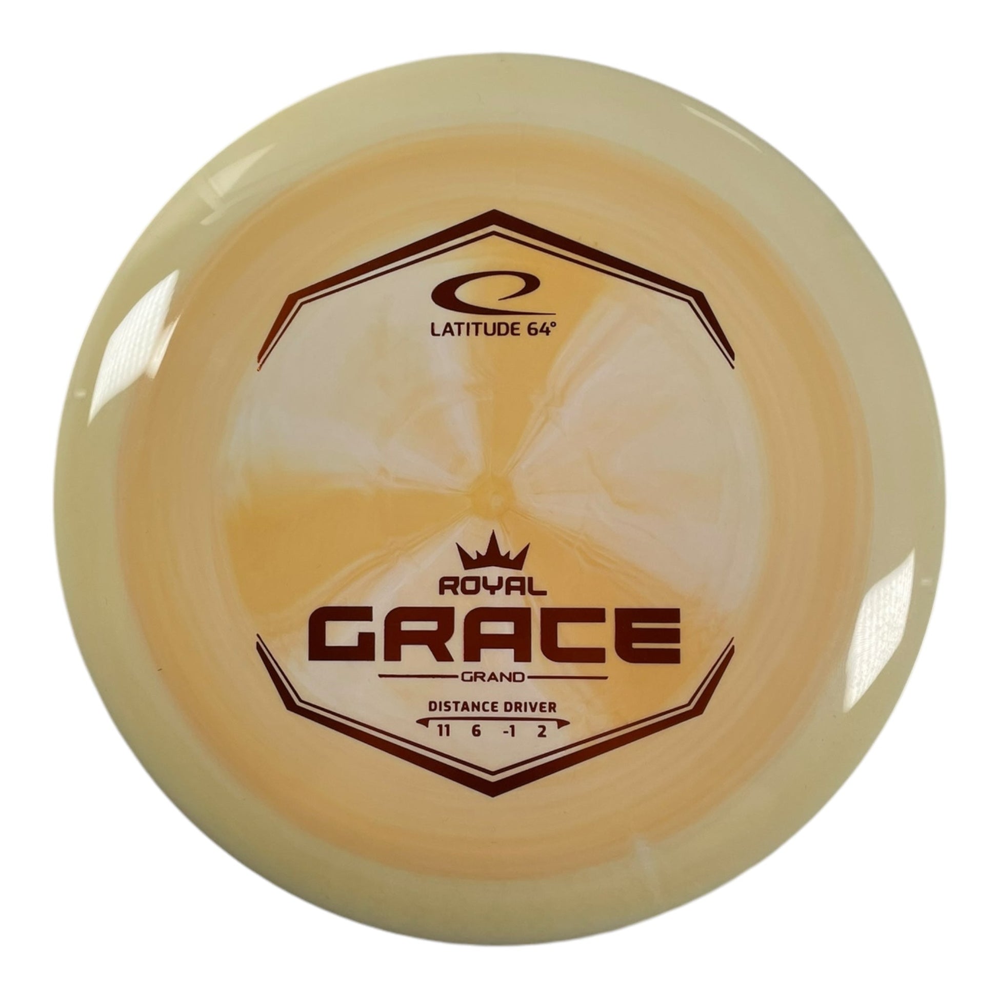 Latitude 64 Grace | Royal Grand | Orange/Orange 175g Disc Golf