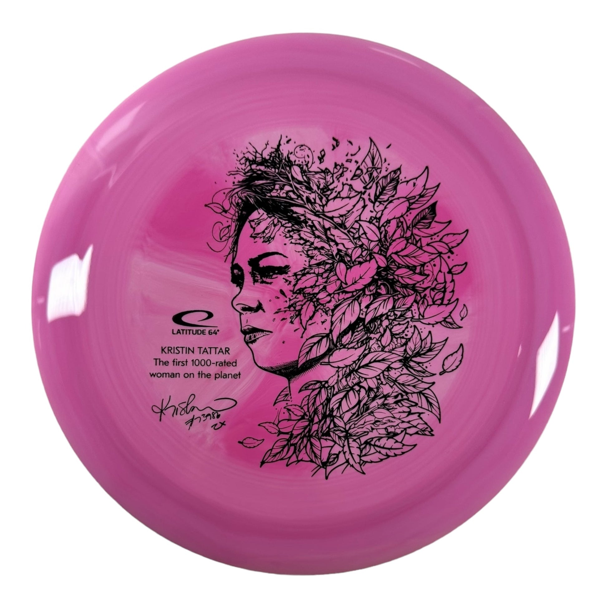 Latitude 64 Grace | Royal Grand | Pink/Black 175g (Kristin Tattar) Disc Golf